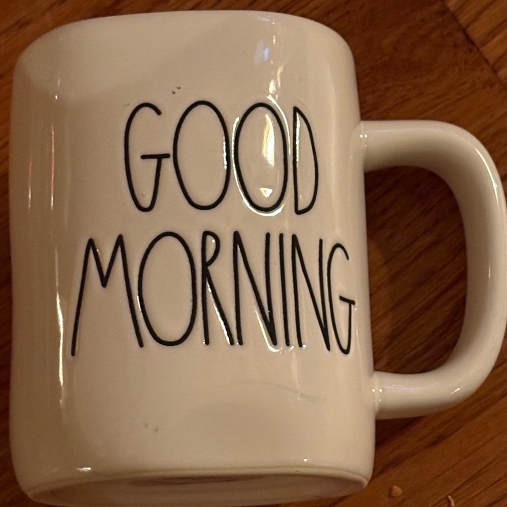 RAE DUNN by Magenta “GOOD MORNING” Coffee Mug, NWOT